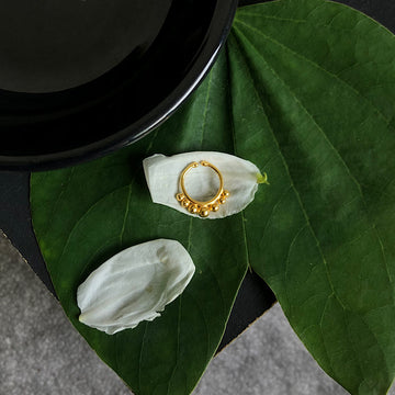 Beaded Septum Clip-On (gold plated)